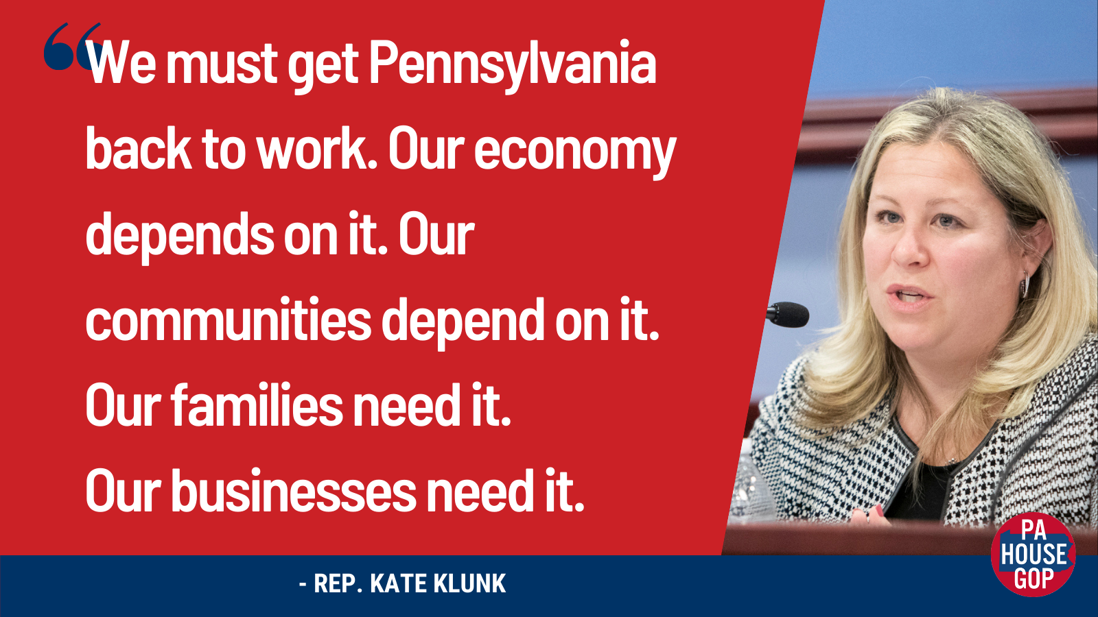 There Are Jobs That Are Open - Our People Need to Get Back to Work